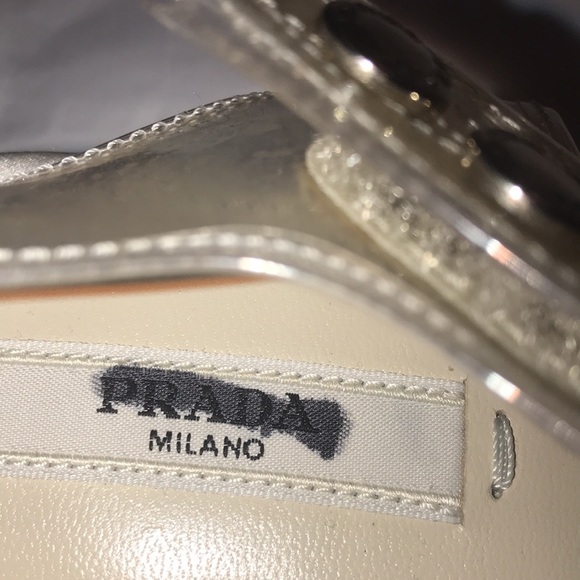Authentic Prada Vinyl Sandals, Shoes - Picture 5 of 12
